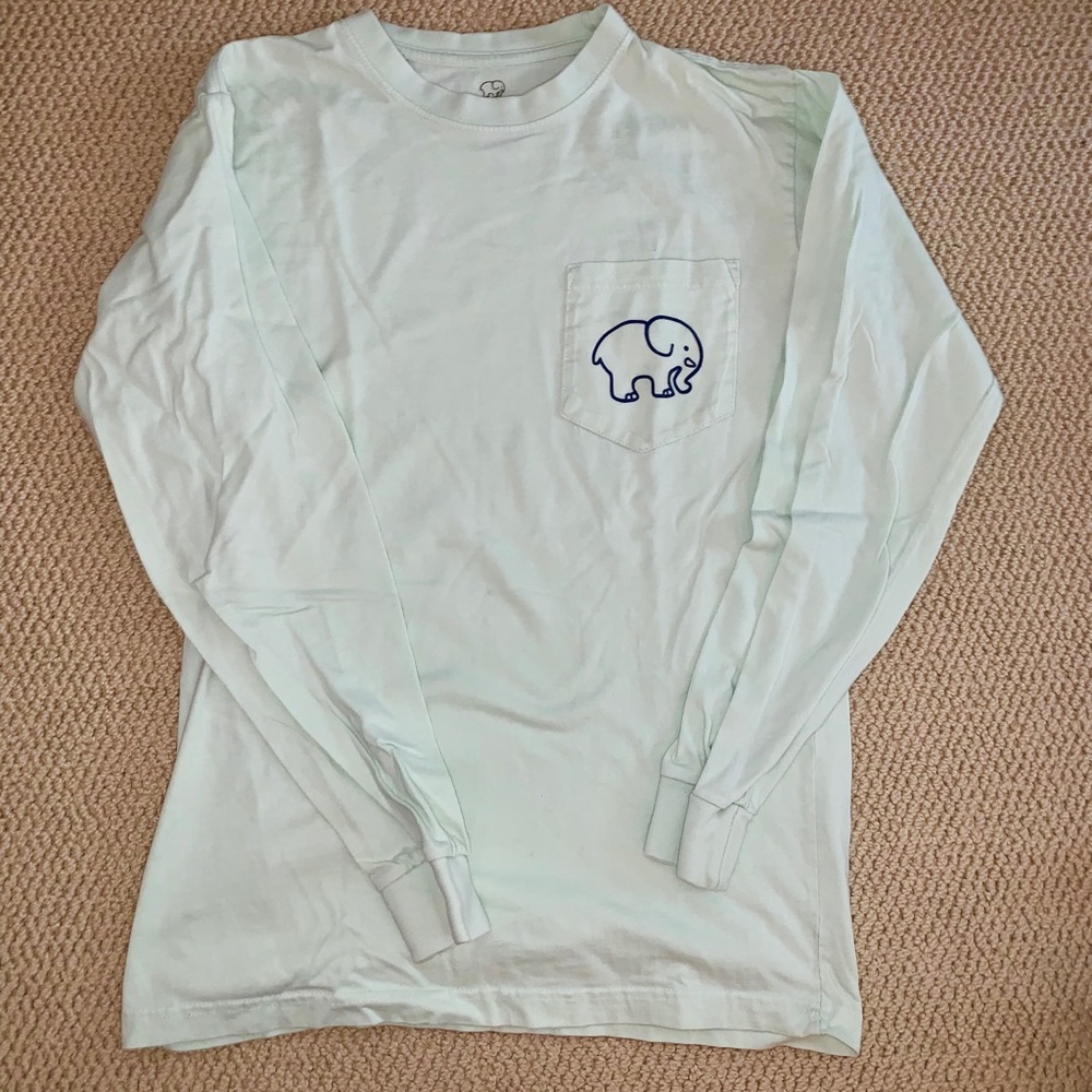 Light Green Kaleidoscope Ivory Ella Tee